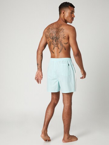 VIERVIER Badeshorts 'Vince' in Blau