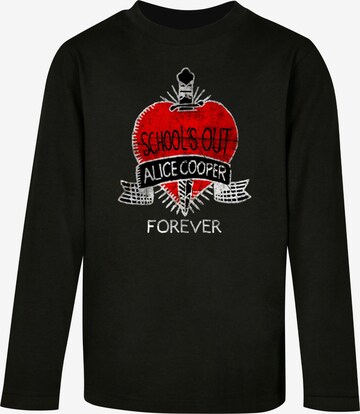 Merchcode Shirt 'Alice Cooper - Schools Out' in Zwart: voorkant