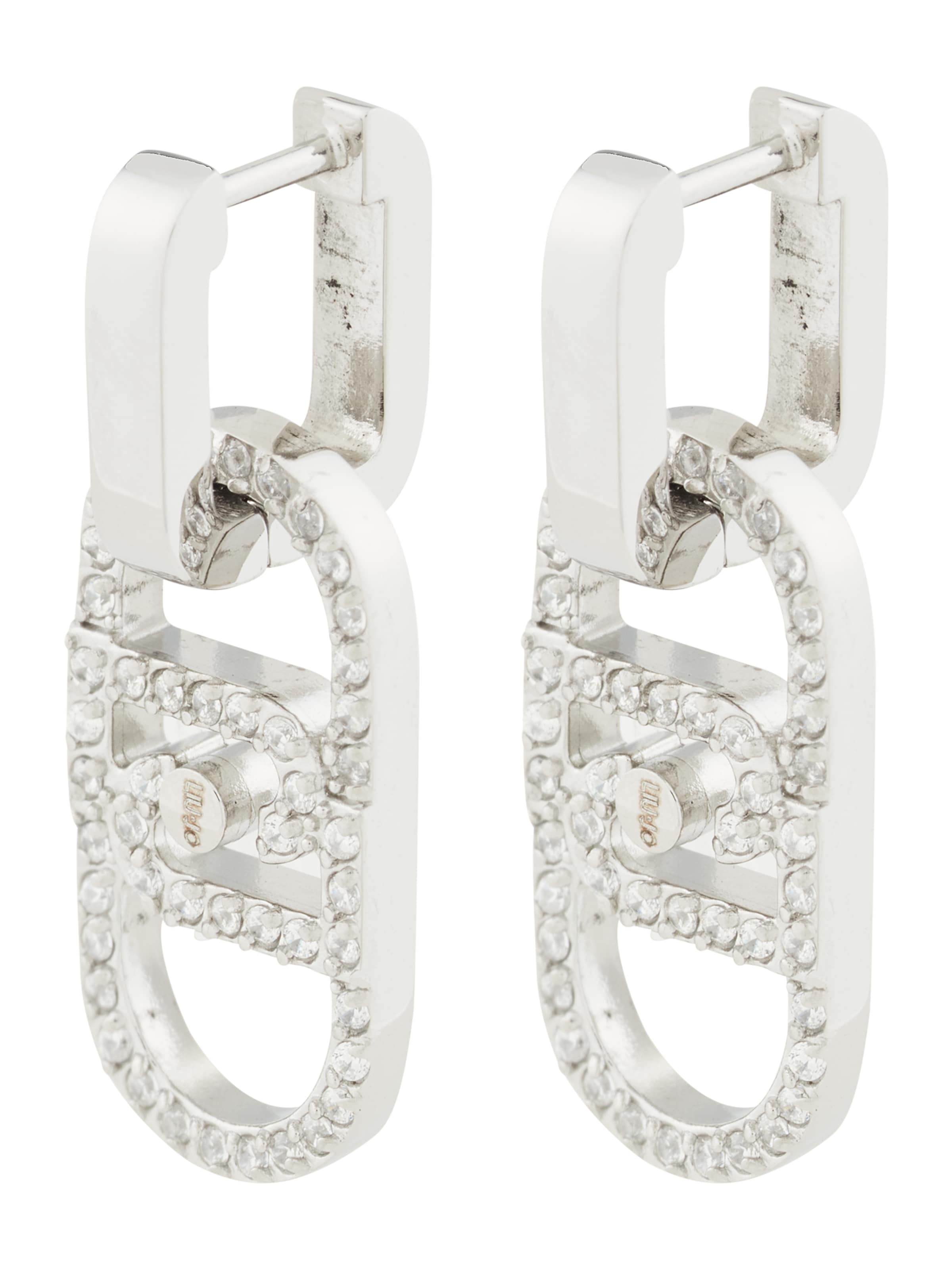 Liu Jo Náušnice – stříbrná: přední strana