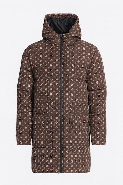 Gianni Kavanagh Wintermantel in braun, Produktansicht