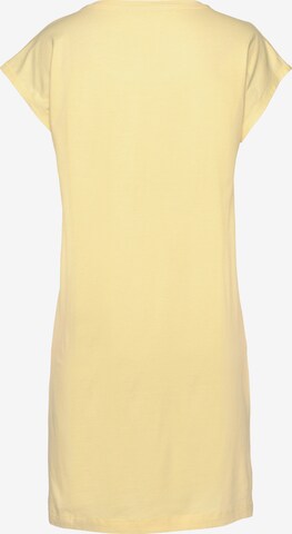 VIVANCE Bandeau Spalna srajca | rumena barva: zadnja stran