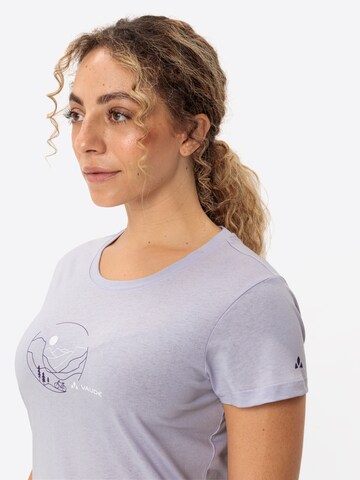 VAUDE Functioneel shirt 'Cyclist' in Lila
