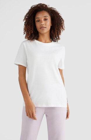 T-shirt 'Circle Surfer' O'NEILL en blanc : devant