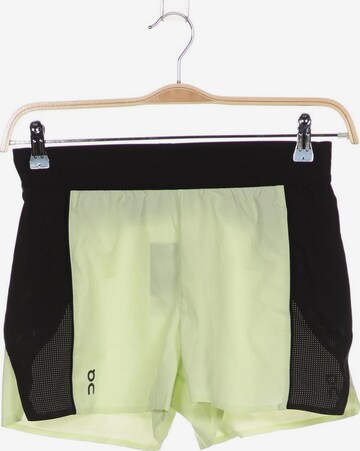 On Shorts in S in Green: front