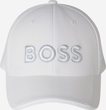 BOSS Black Cap in Weiß