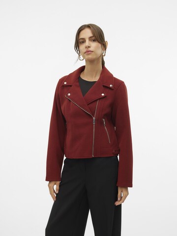 Veste mi-saison VERO MODA en rouge : devant