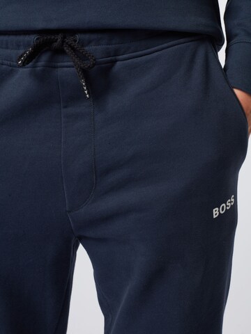 Tapered Pantaloni 'Skeefast' de la BOSS Orange pe albastru