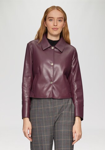 Veste mi-saison s.Oliver BLACK LABEL en rouge : devant