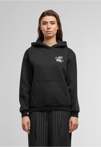 Felpa 'Lucky Cherry' di Miss Tee in nero: frontale
