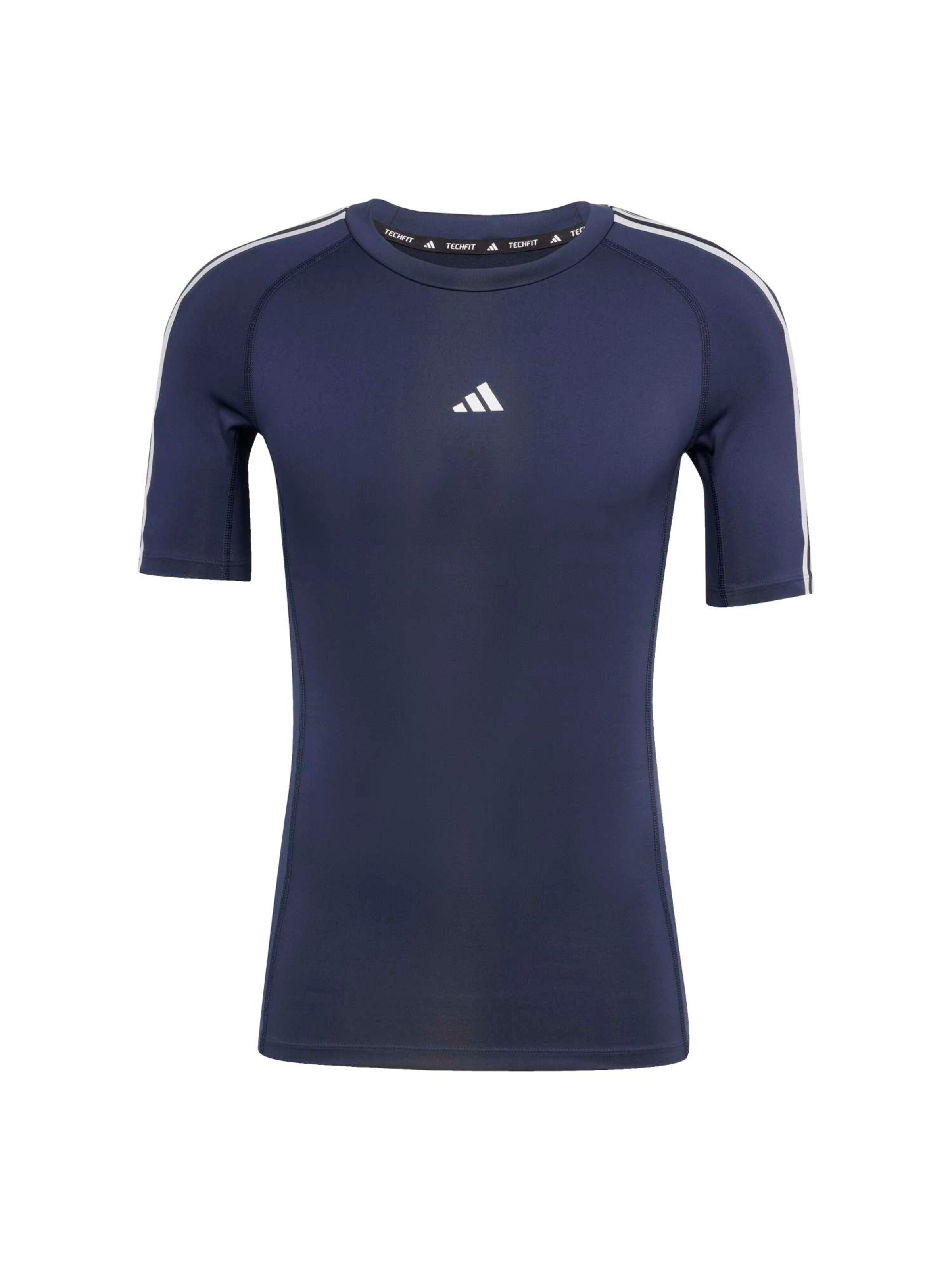 ADIDAS PERFORMANCE Функциональная футболка в Синий: спереди