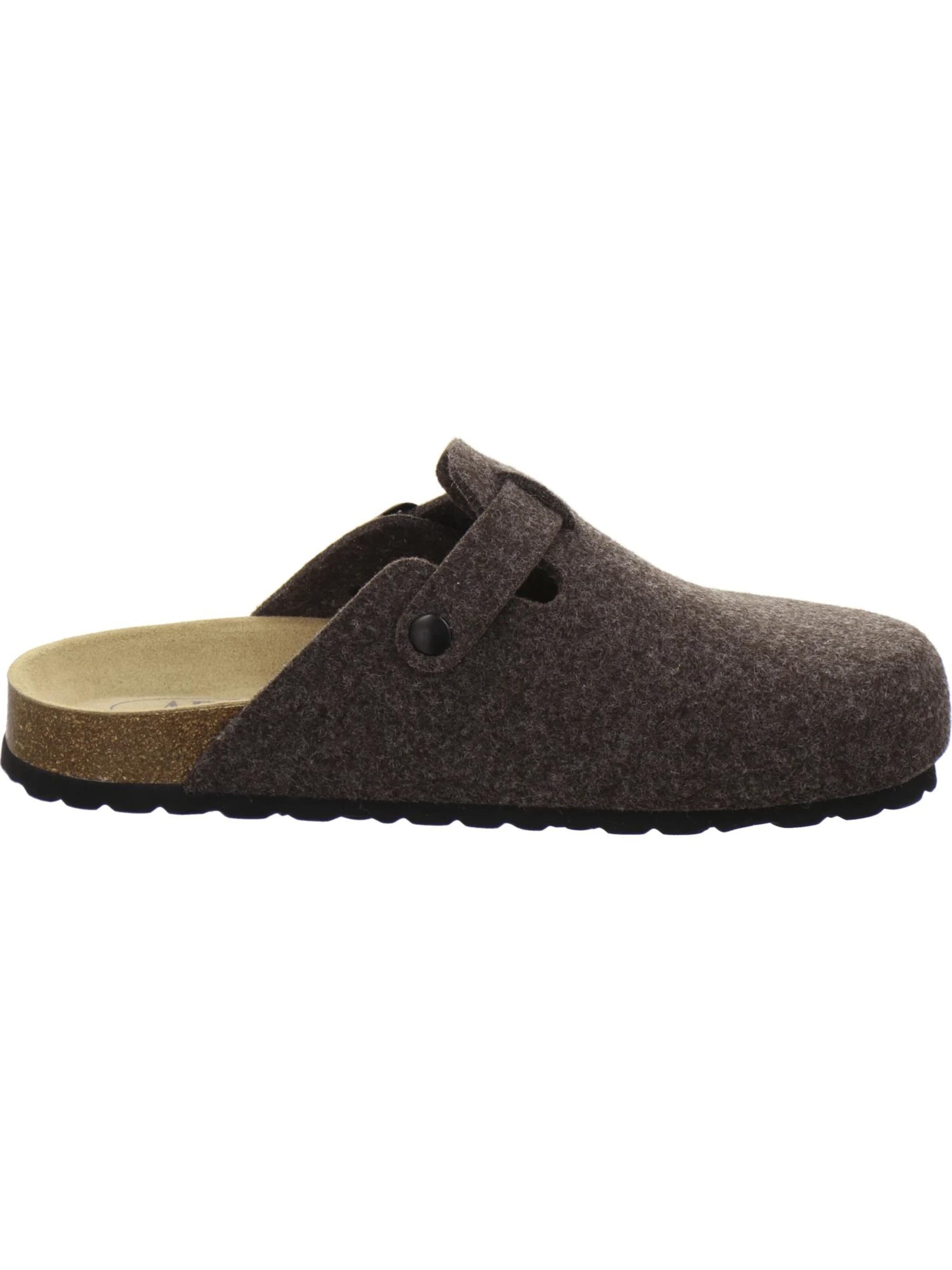 AFS-Schuhe Hausschuh 'Hausschuhe Herren Filz braun'‌‌ in Braun