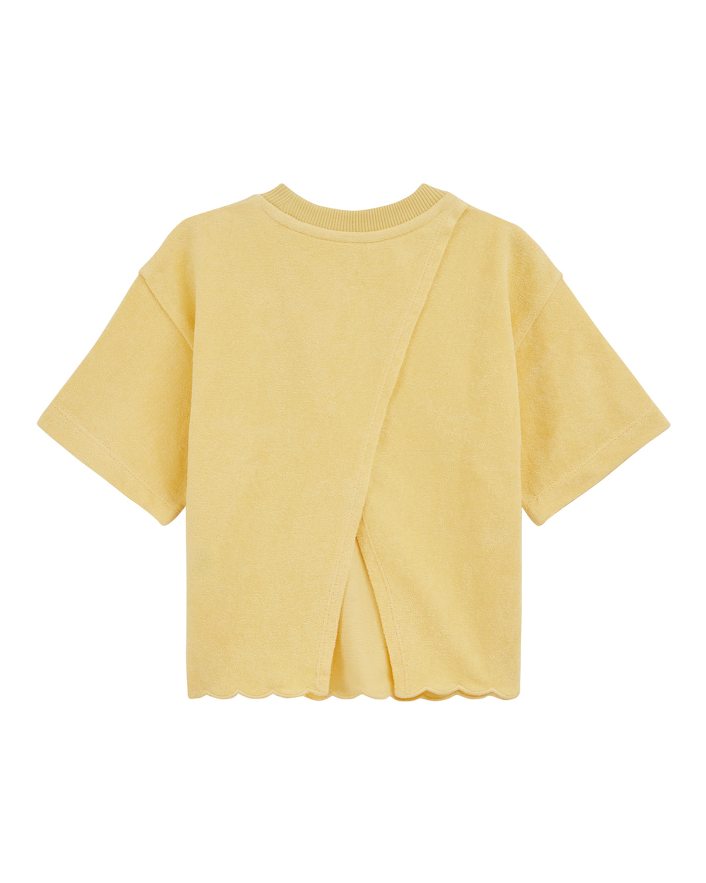 WE FashionSweater majica - žuta boja