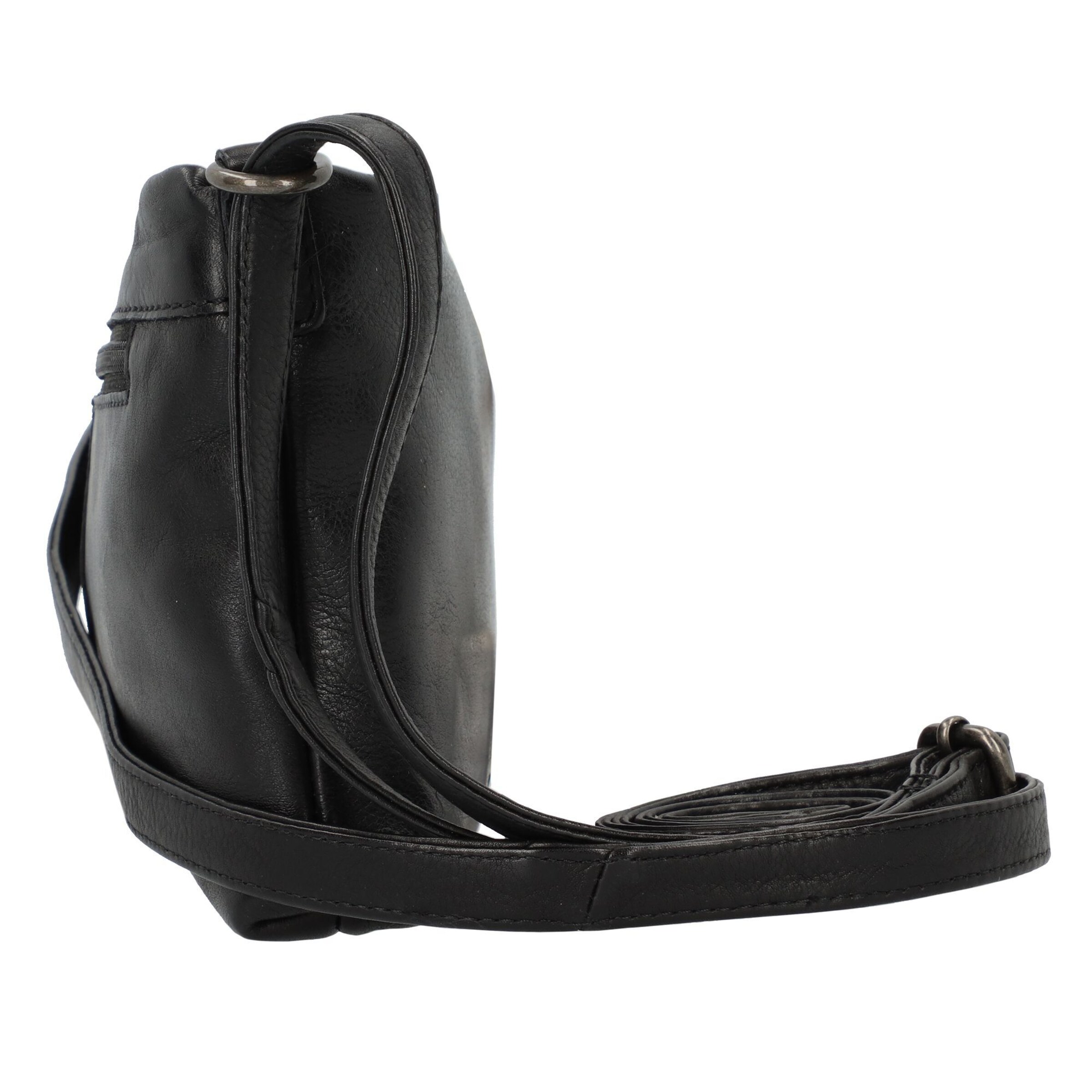 GREENBURRY Schoudertas 'Colombiana' in Zwart