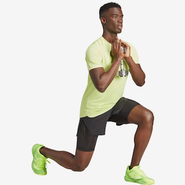 ADIDAS PERFORMANCE Functioneel shirt 'Designed 4 Hiit' in Groen