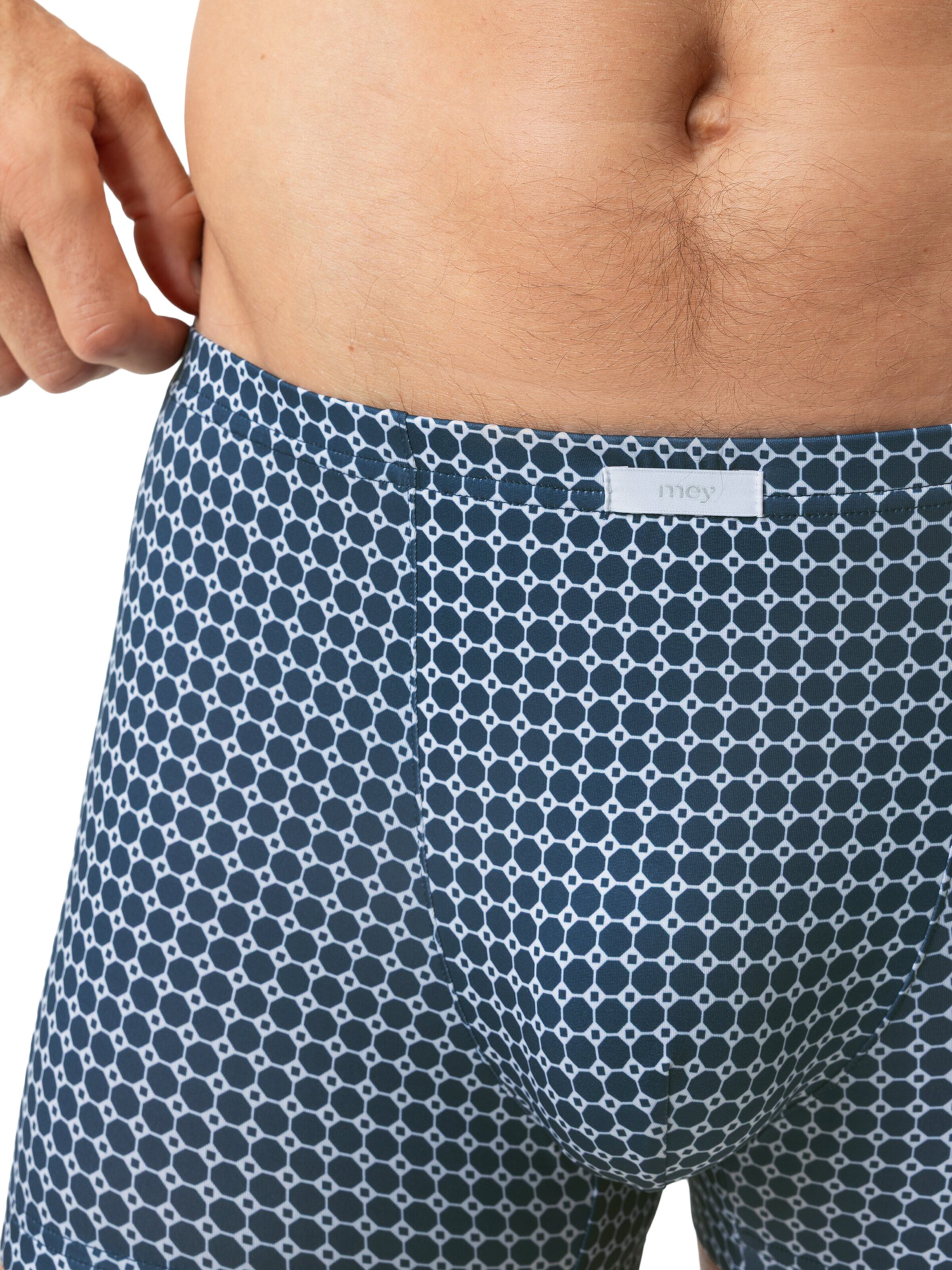 Boxers 'Simple Blue' Mey en bleu