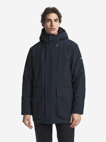 AIGLE Between-Seasons Parka in Blue: front