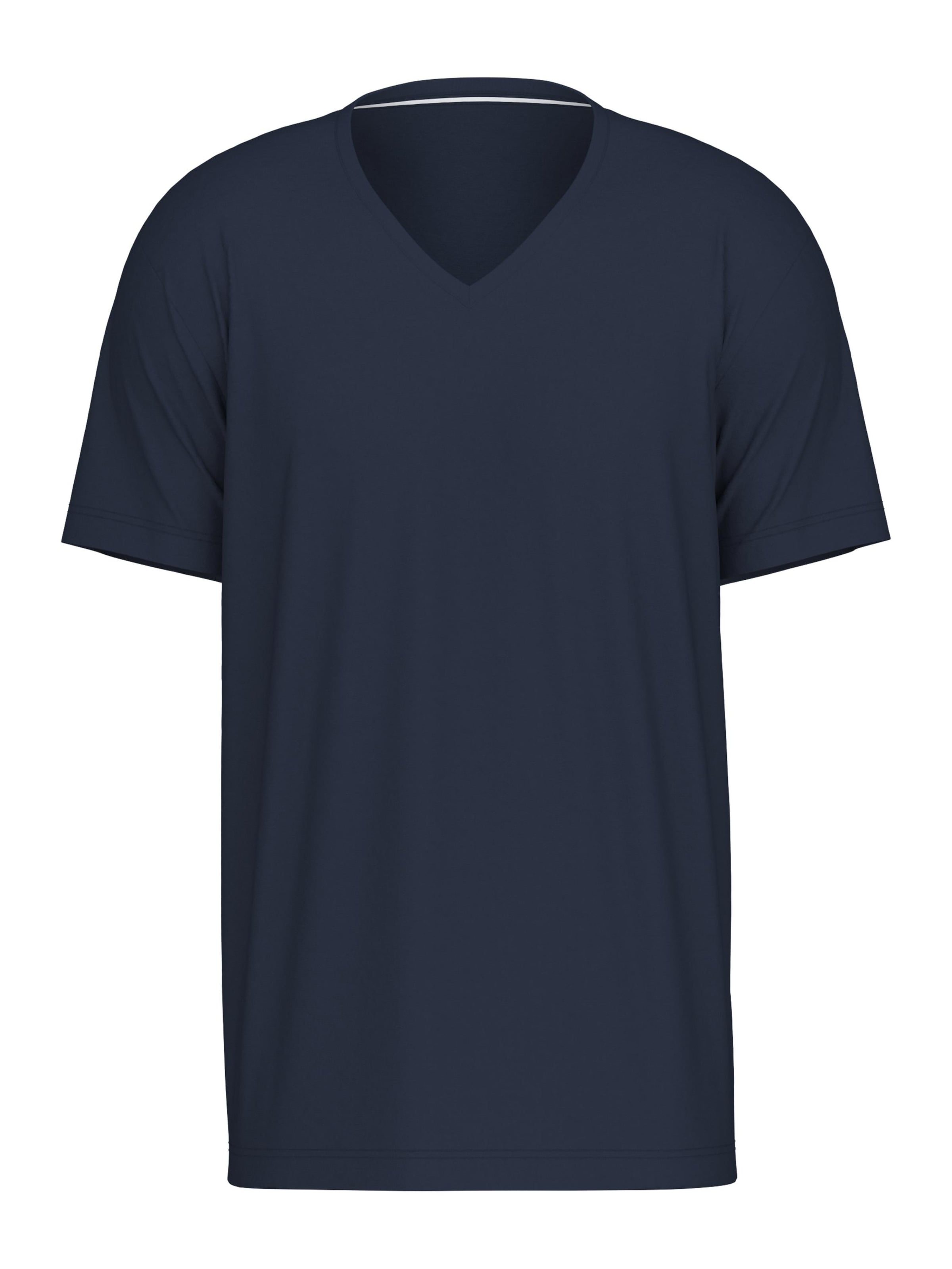 CALIDA Shirt 'Remix Basic Sleep' in Blue: front