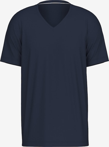 CALIDA Shirt 'Remix Basic Sleep' in Blau: Vorderseite