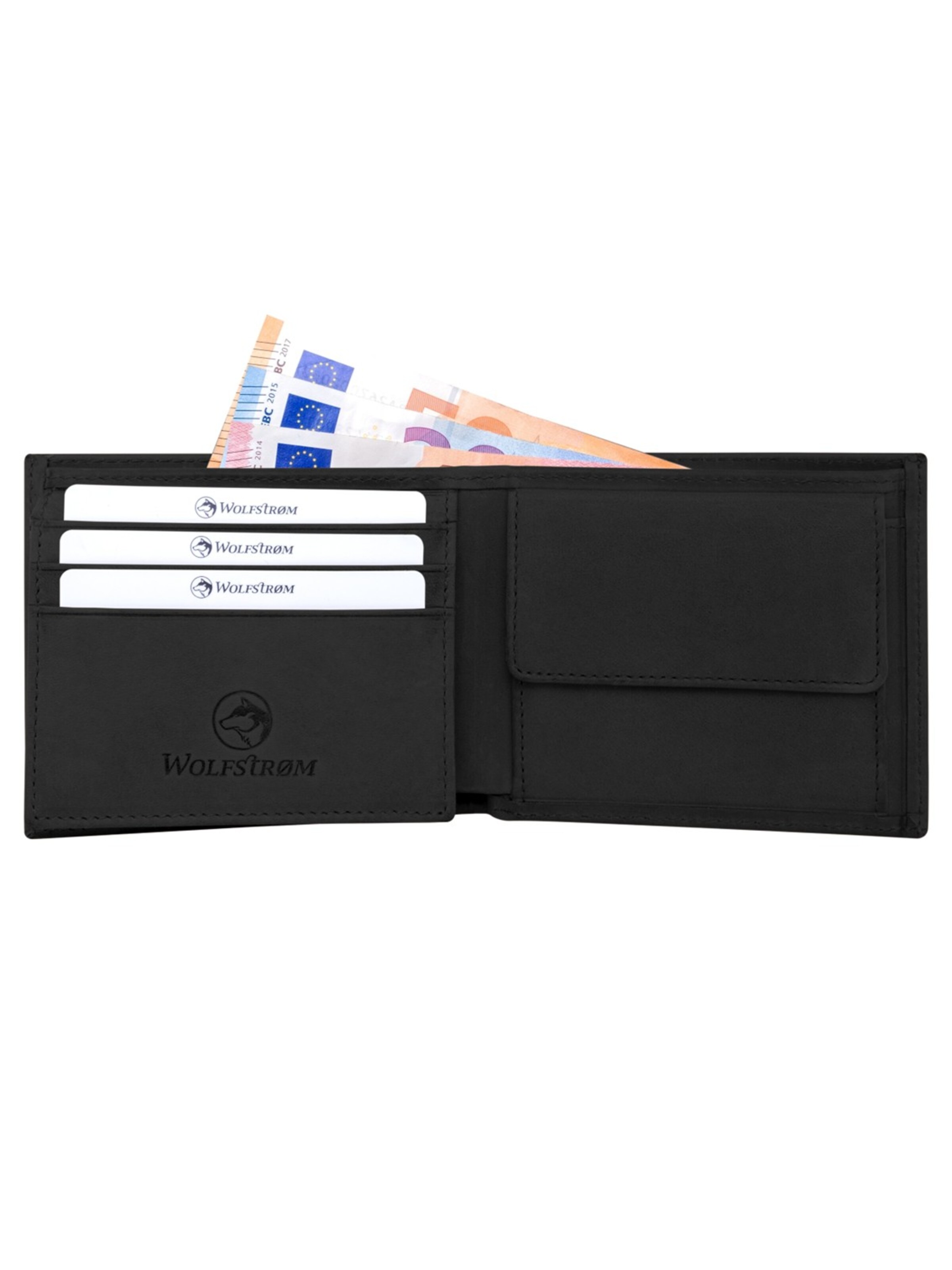 Wolfstrøm Wallet in Black