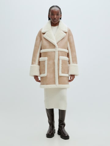 EDITED Winter Coat 'Olimpia' in Brown