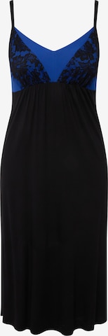 Ulla Popken Nightgown in Black: front