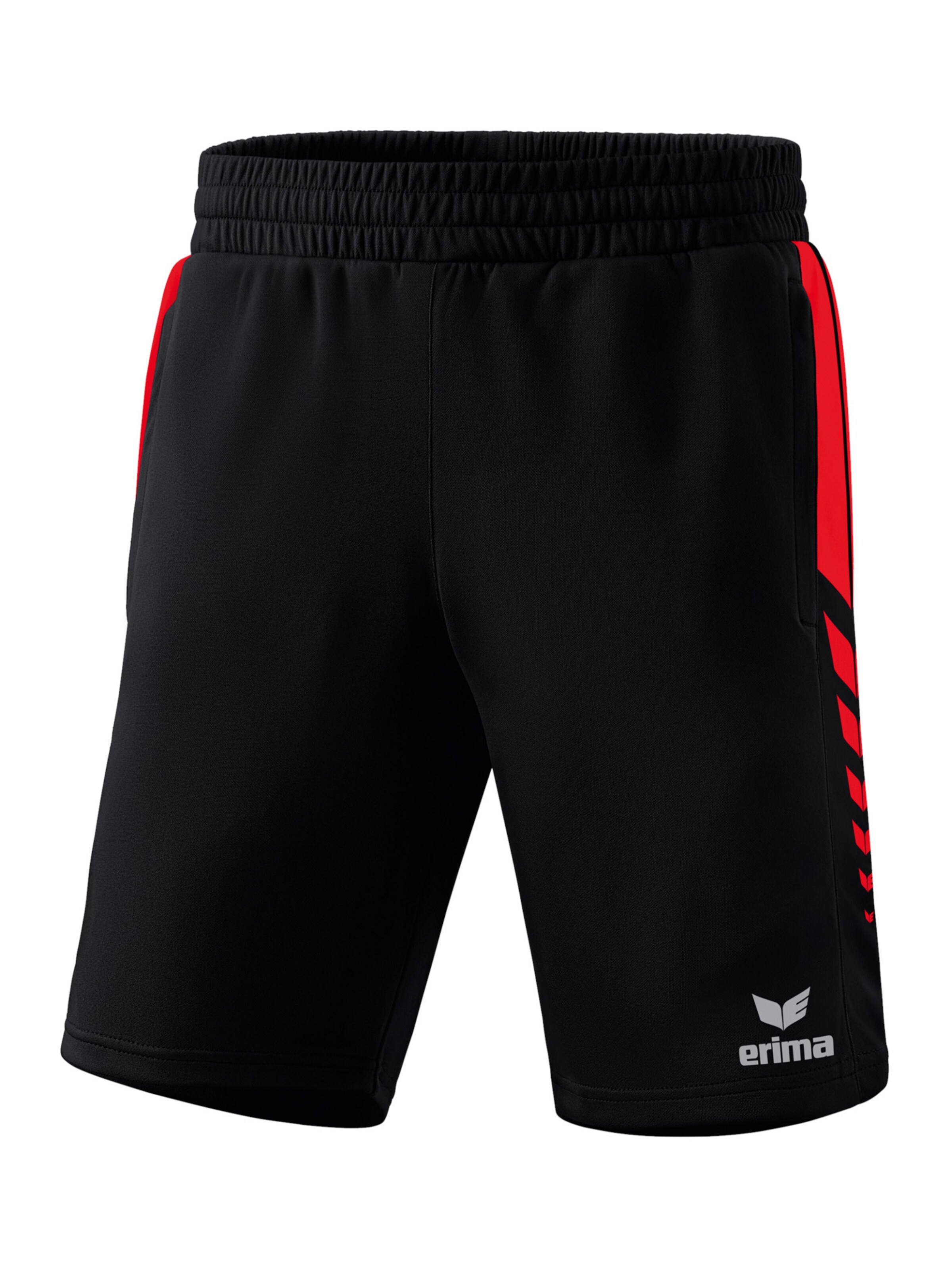 ERIMA Sporthose in Schwarz: Vorderseite