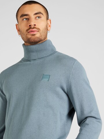 BOSS Pullover 'Akiro' in Blau