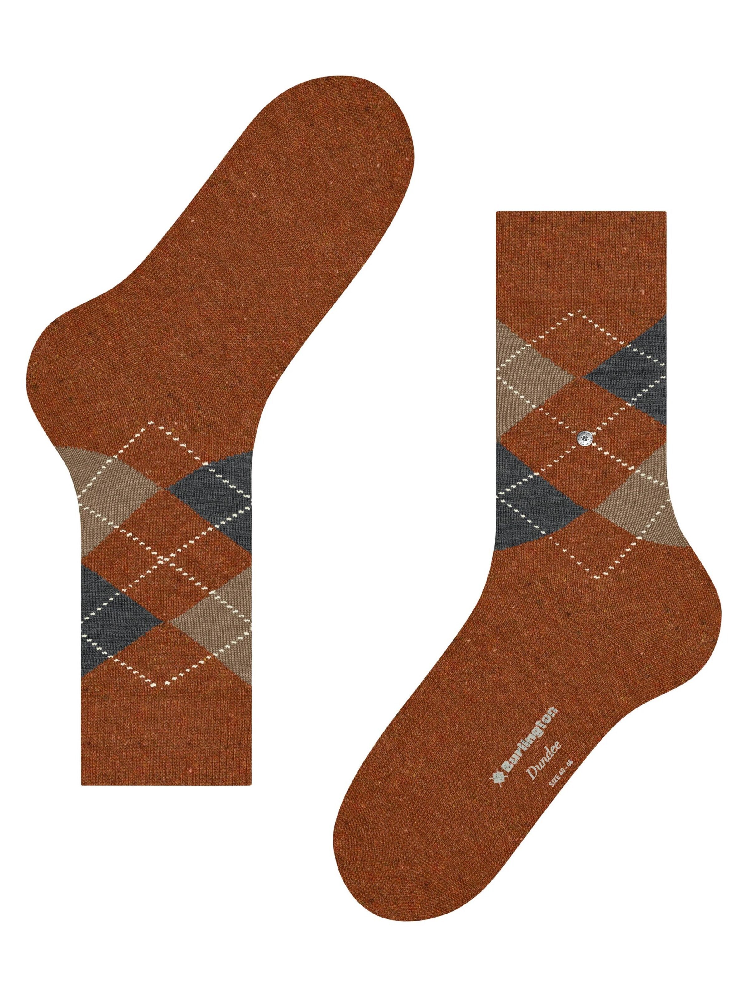 BURLINGTON Socks 'Dundee' in Red