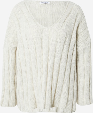 ZABAIONE Sweater 'Tanja' in Beige: front