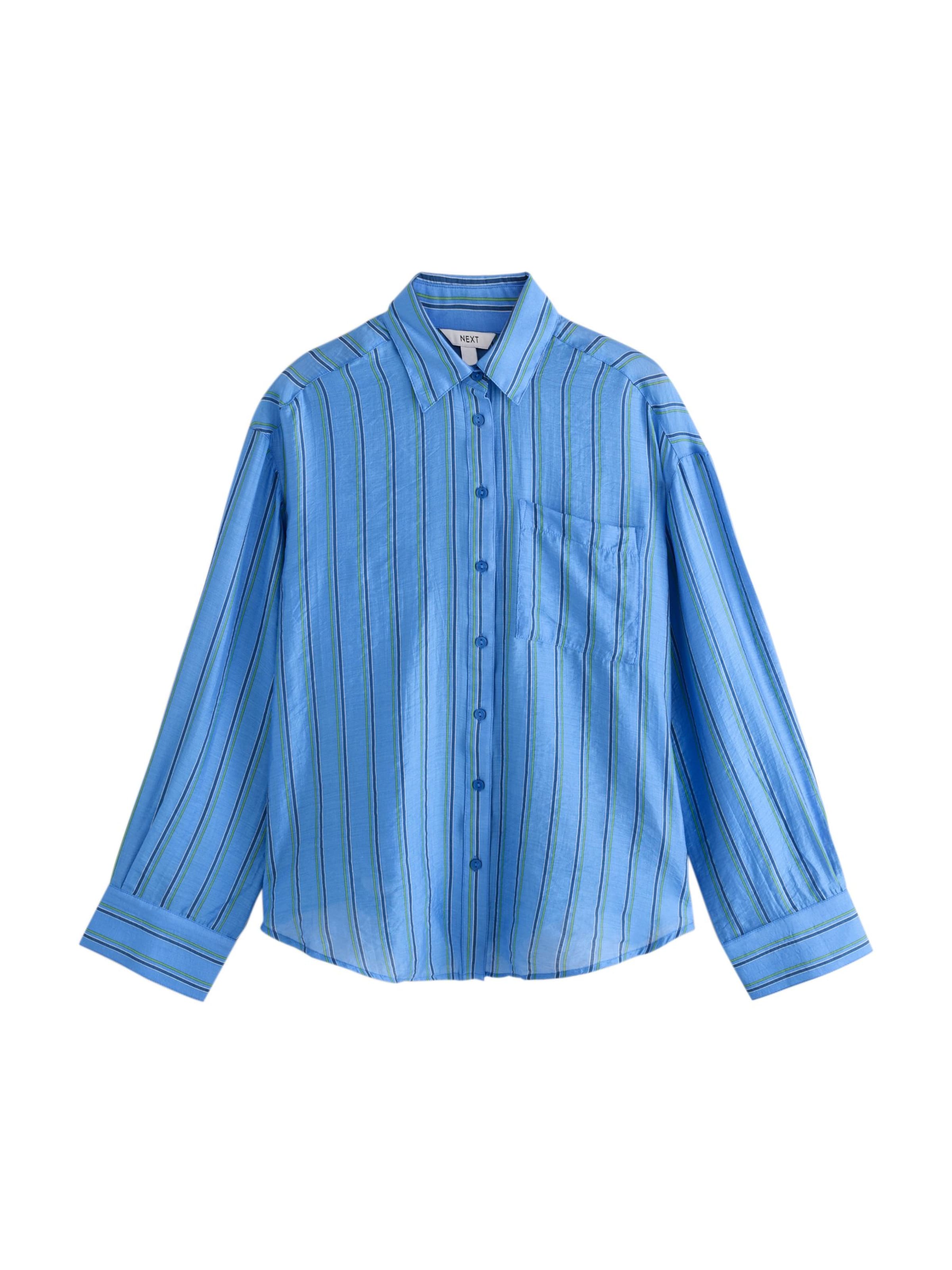 Next Bluse i XXS i blå, Produktvisning