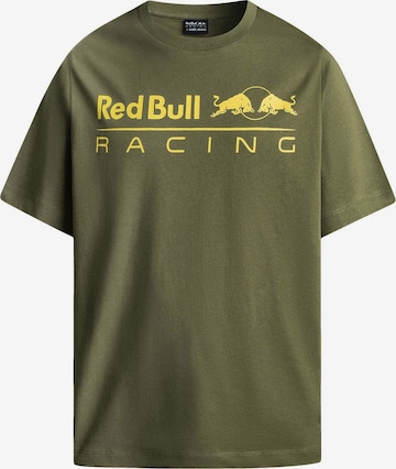 Red Bull Racing x Pepe Jeans Shirt 'TEAM LOGO' in Green: front