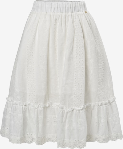 Sijonas 'Broderie' iš Influencer, spalva – žalia / balta, Prekių apžvalga