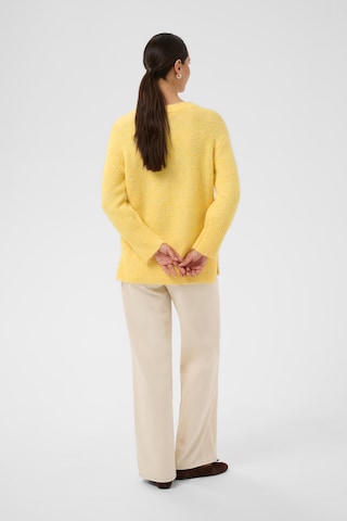 Kaffe - Jersey 'KACiona' en amarillo