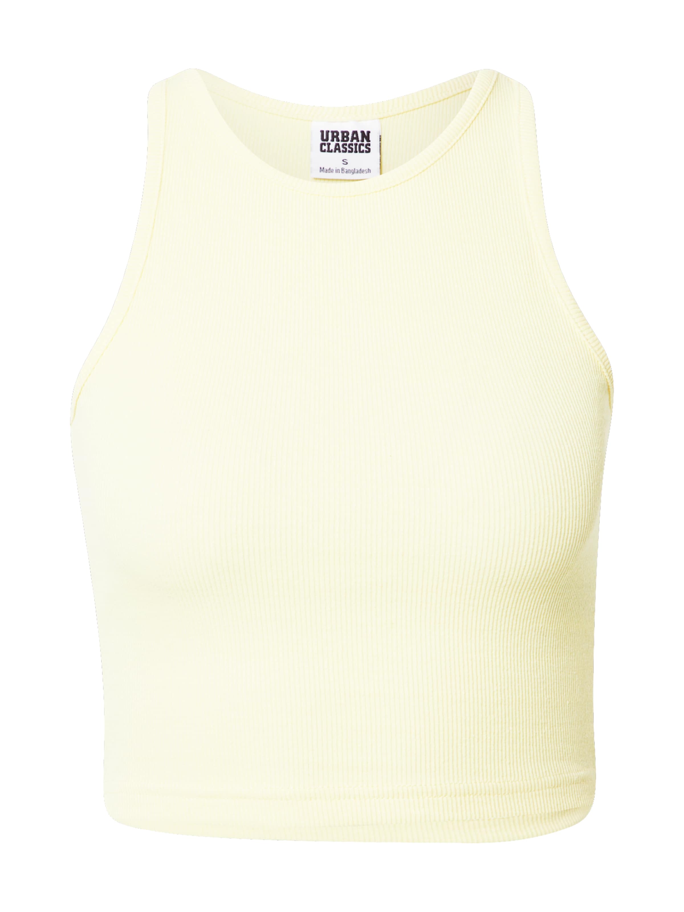 Fascia Top di Urban Classics in giallo: frontale