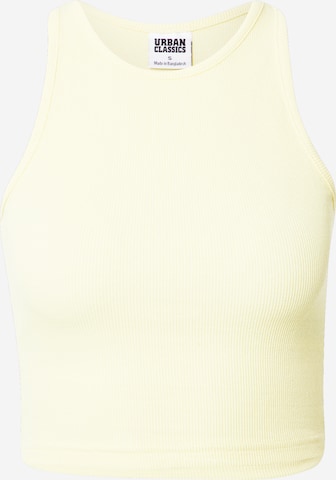 Urban Classics Top in Yellow: front