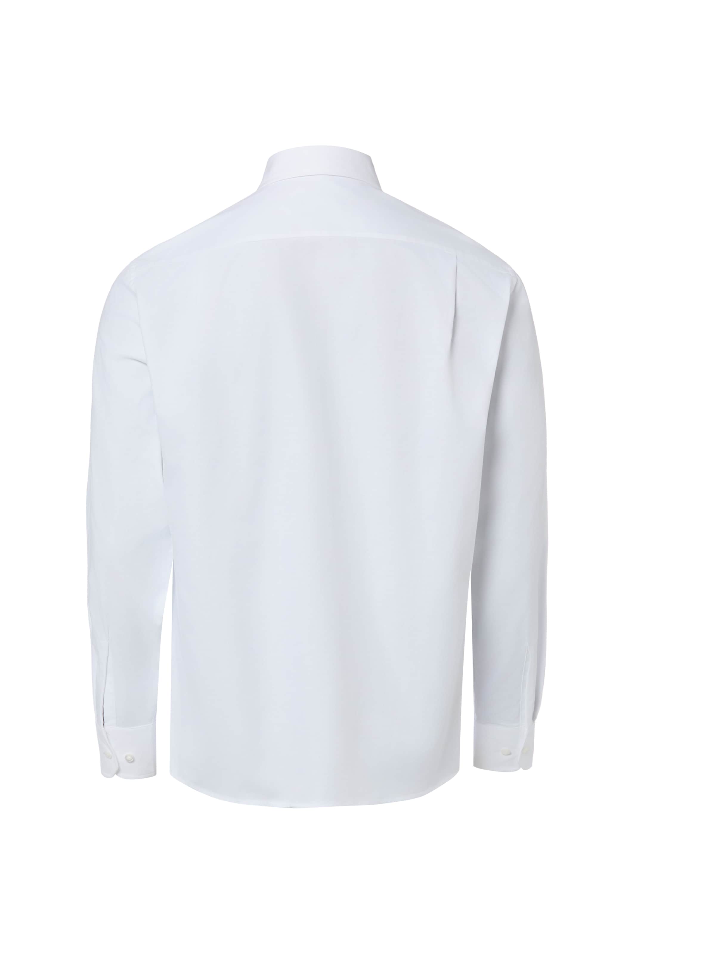 Coupe regular Chemise Nils Sundström en blanc