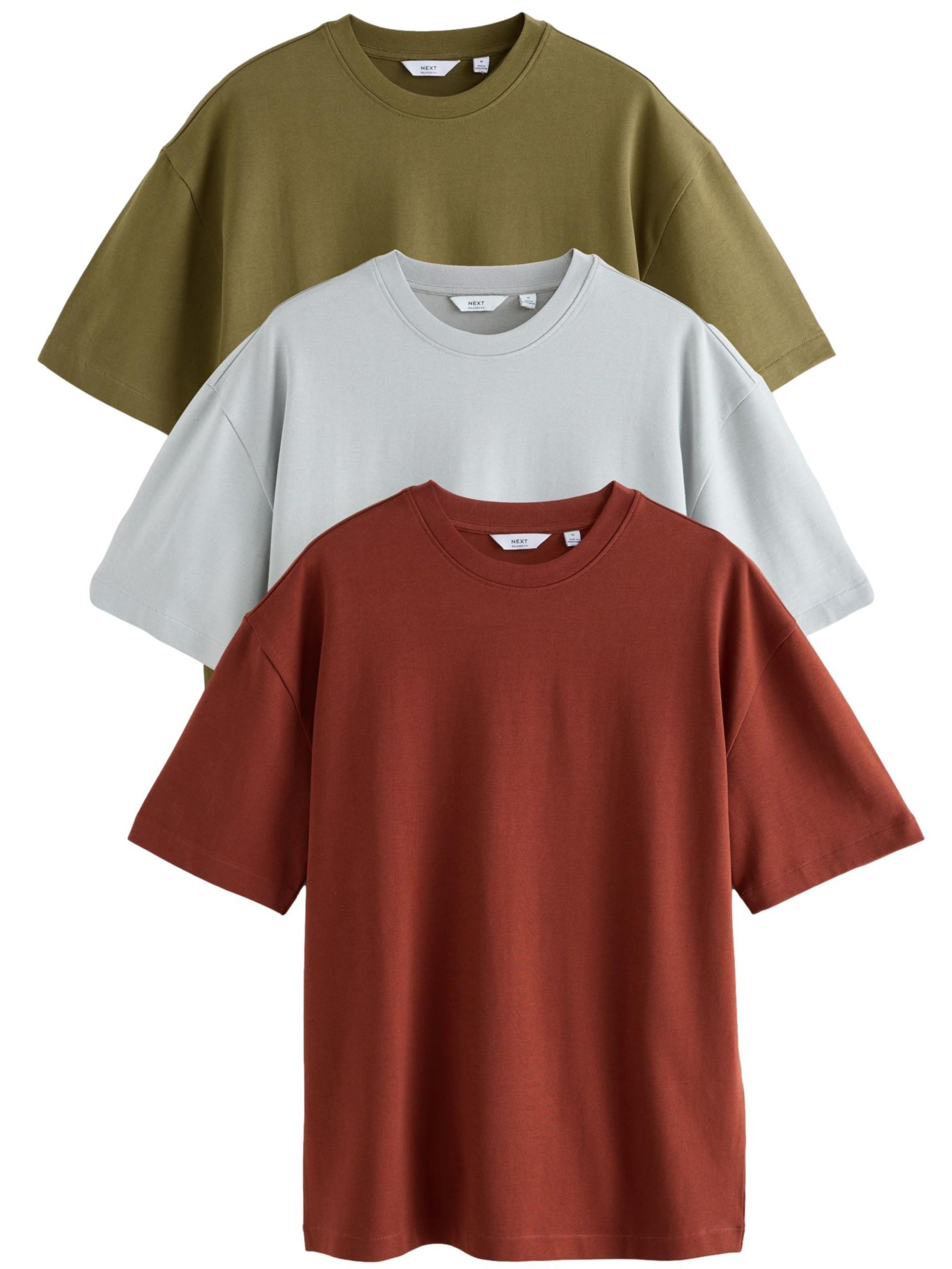 Next Majica | mešane barve barva: sprednja stran
