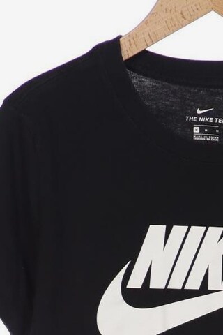 NIKE T-Shirt M in Schwarz