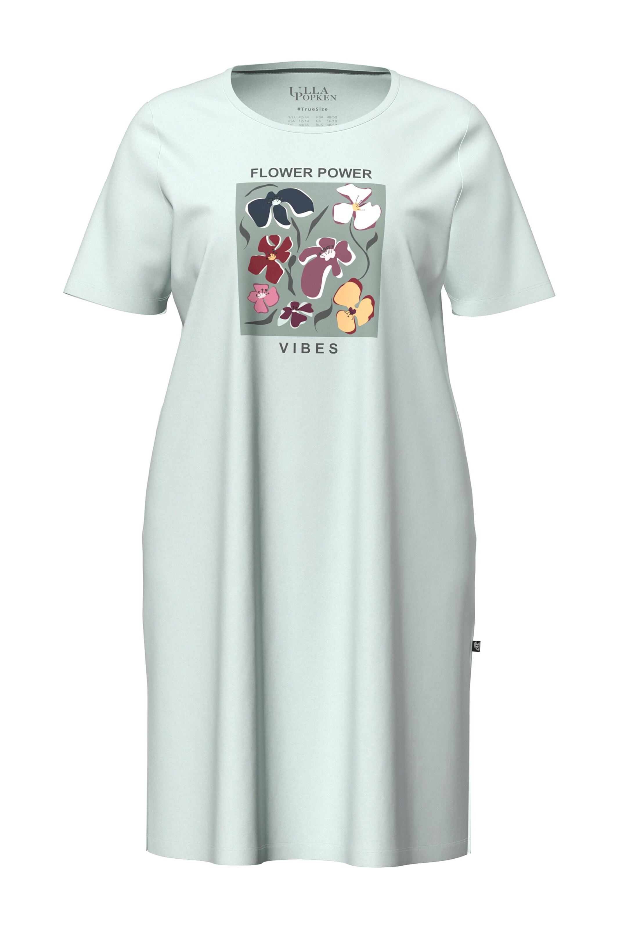 Ulla Popken Nightgown in Green: front