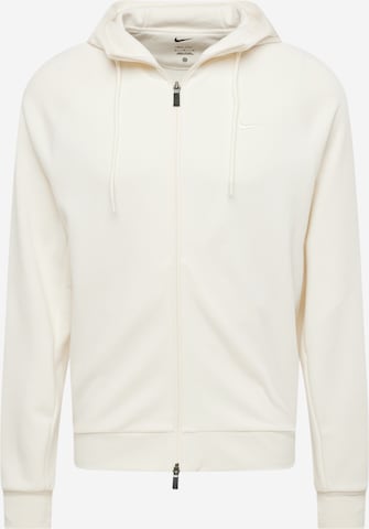 Veste de survêtement 'PRIMARY' NIKE en beige : devant
