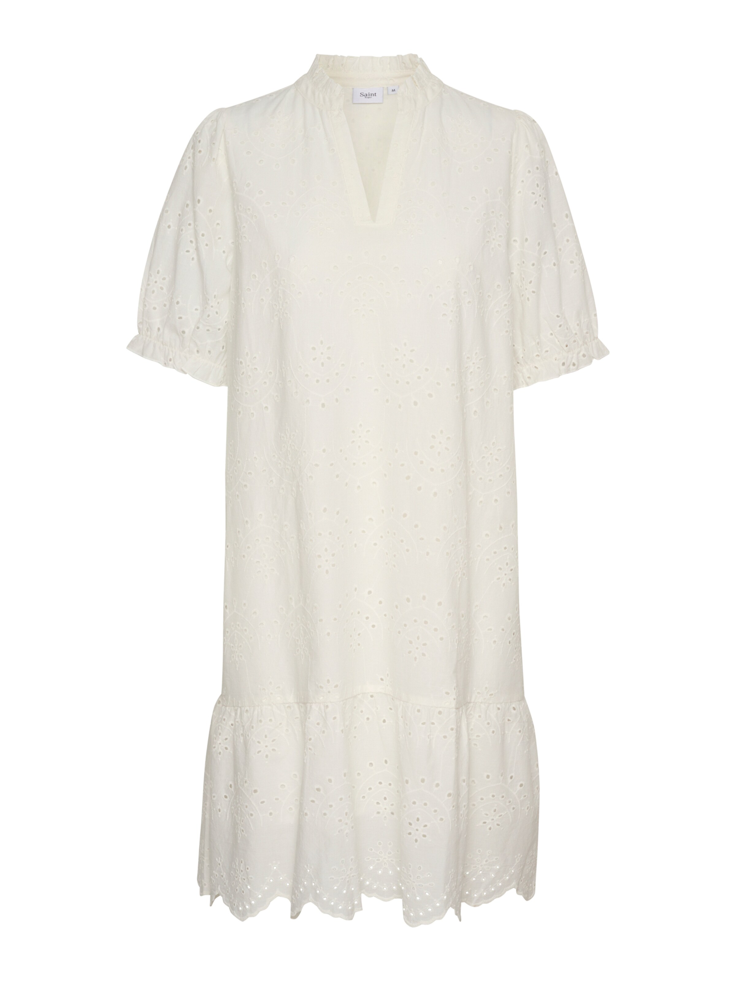 SAINT TROPEZ Рокля 'GeleksaSZ' в бяло: отпред