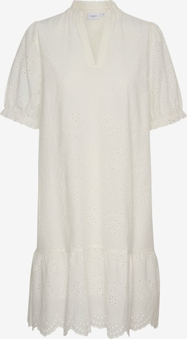 SAINT TROPEZ Jurk 'GeleksaSZ' in Wit: voorkant