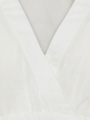 Blouse folklorique 'Kinsau' MARJO en blanc