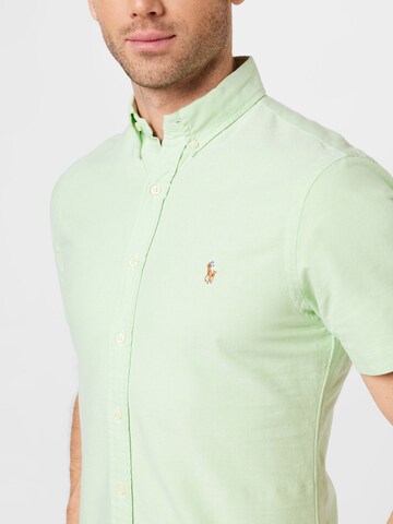 Polo Ralph Lauren - Ajuste estrecho Camisa en verde