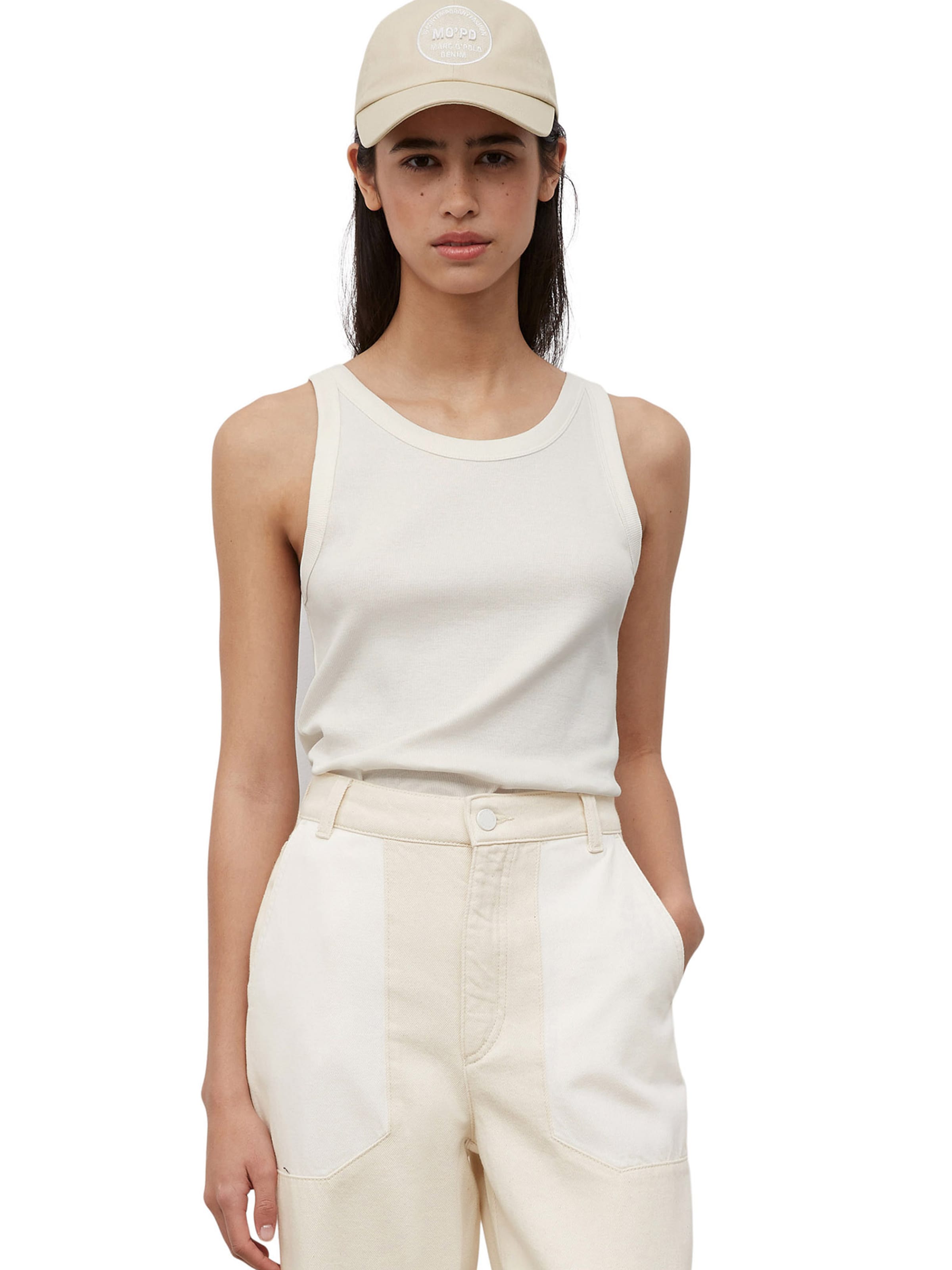 Marc O'Polo DENIM Topp i vit: framsida