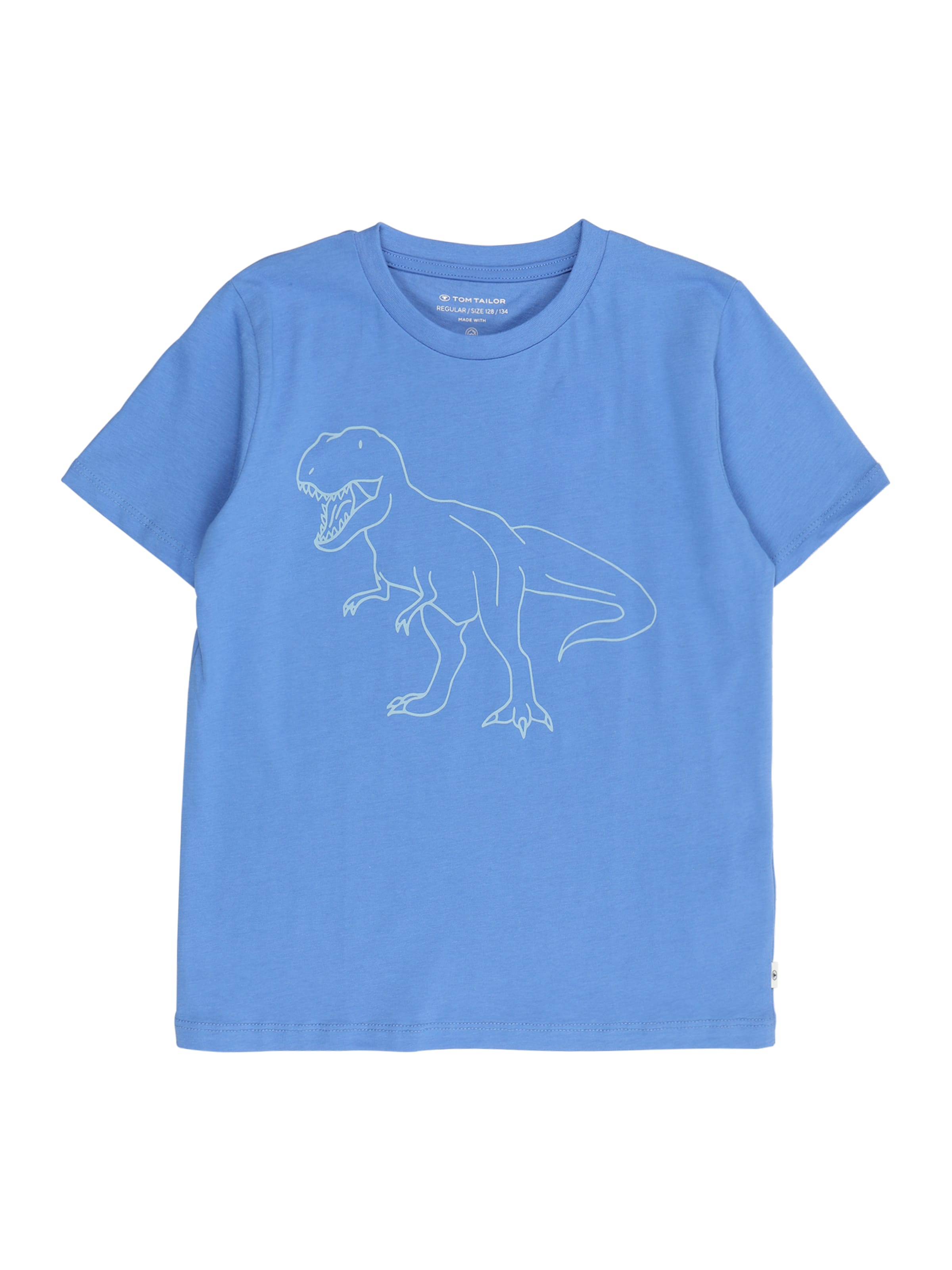 T-Shirt TOM TAILOR en bleu : devant