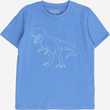 T-Shirt TOM TAILOR en bleu : devant