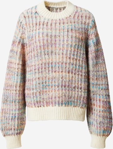 SECOND FEMALE Sweater 'Nimka' in Mixed colours: front