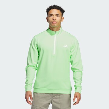 ADIDAS PERFORMANCE Athletic Sweatshirt 'Elevated' in Green: front