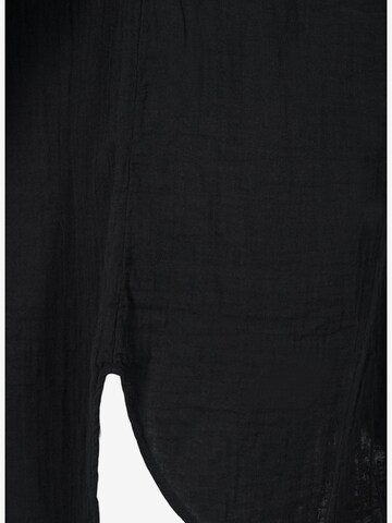 Zizzi Bluse 'XPANO' in Schwarz